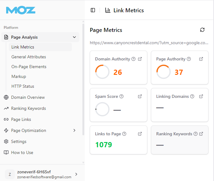 mozbar chrome extension review